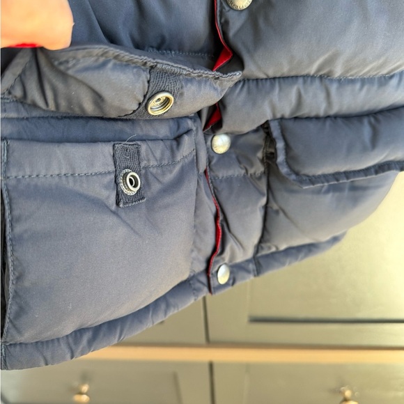 Ralph Lauren Reversible Down Vest 3T/4T Navy Red - Picture 8 of 11